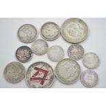 70.9 grams of British silver coins, including Victorian