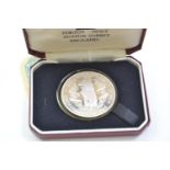 Pobjoy Mint silver ltd ed Concorde 'Crownmedal', with certificate &amp; case