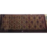 Turkmen Yamout rug L240cm x W120cm