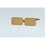 Pair of 9ct gold cufflinks, gross weight 4.73 grams