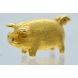 Korean 24ct gold pig, 3.75 grams