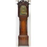 Circa 1926 Mahogany cased long cased clock by Gustav Becker.&nbsp;No weights present, running order