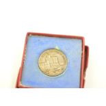 1935 George V silver jubilee medal, in box