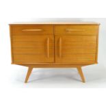 E Gomme for G-Plan 1950's model O472 'Redford' range sideboard. With 2 drawers and 2 cupboards. 1 dr