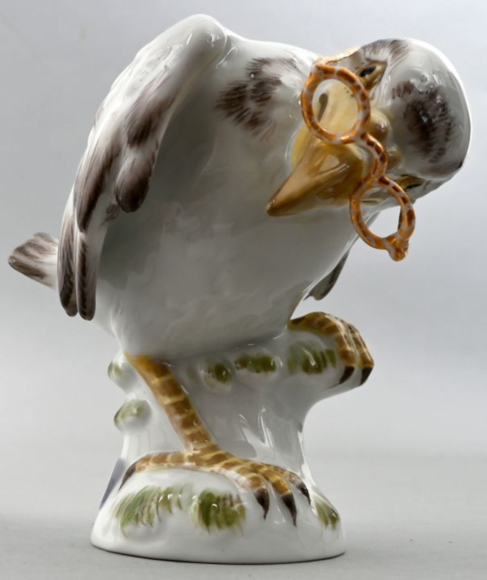 Schlaumatz mit Brille, Meissen, 1991Modell Alexander Struck 1955. Porzellan, polychrome Aufgl