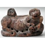 Speckstein Foo Hund / soapstone dog