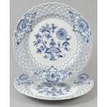 gr. Durchbruchteller, Teichert / Lace plates