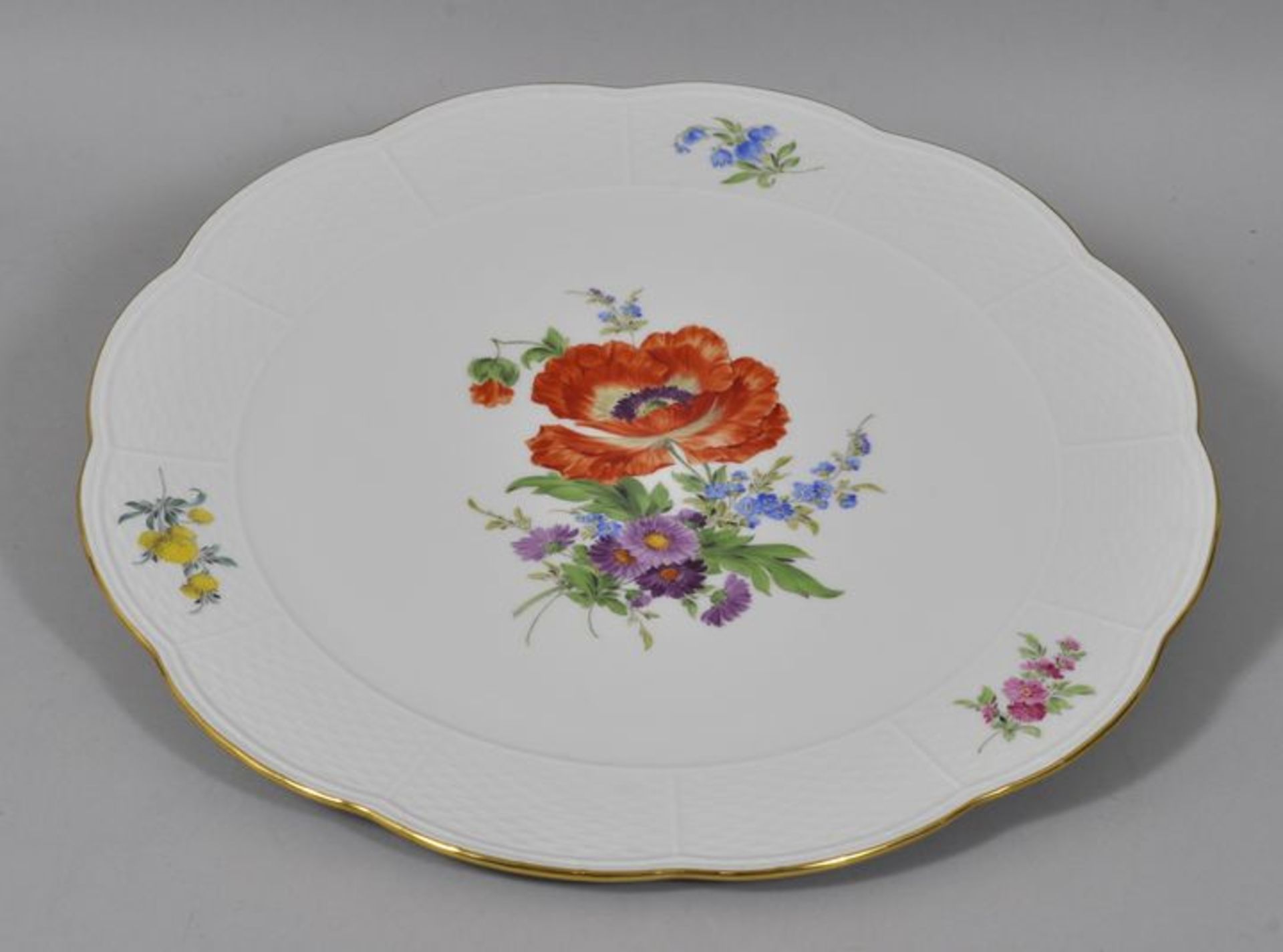 Tortenplatte, Meissen / cake plate