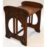 Jugendstil-Hocker / Art Nouveau stool