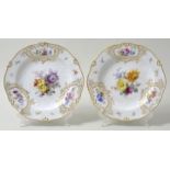 Paar Teller, Meissen / Two plates, Meissen