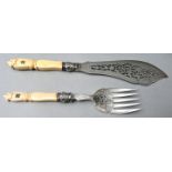 Vorlegebesteck, Beingriff / serving cutlery