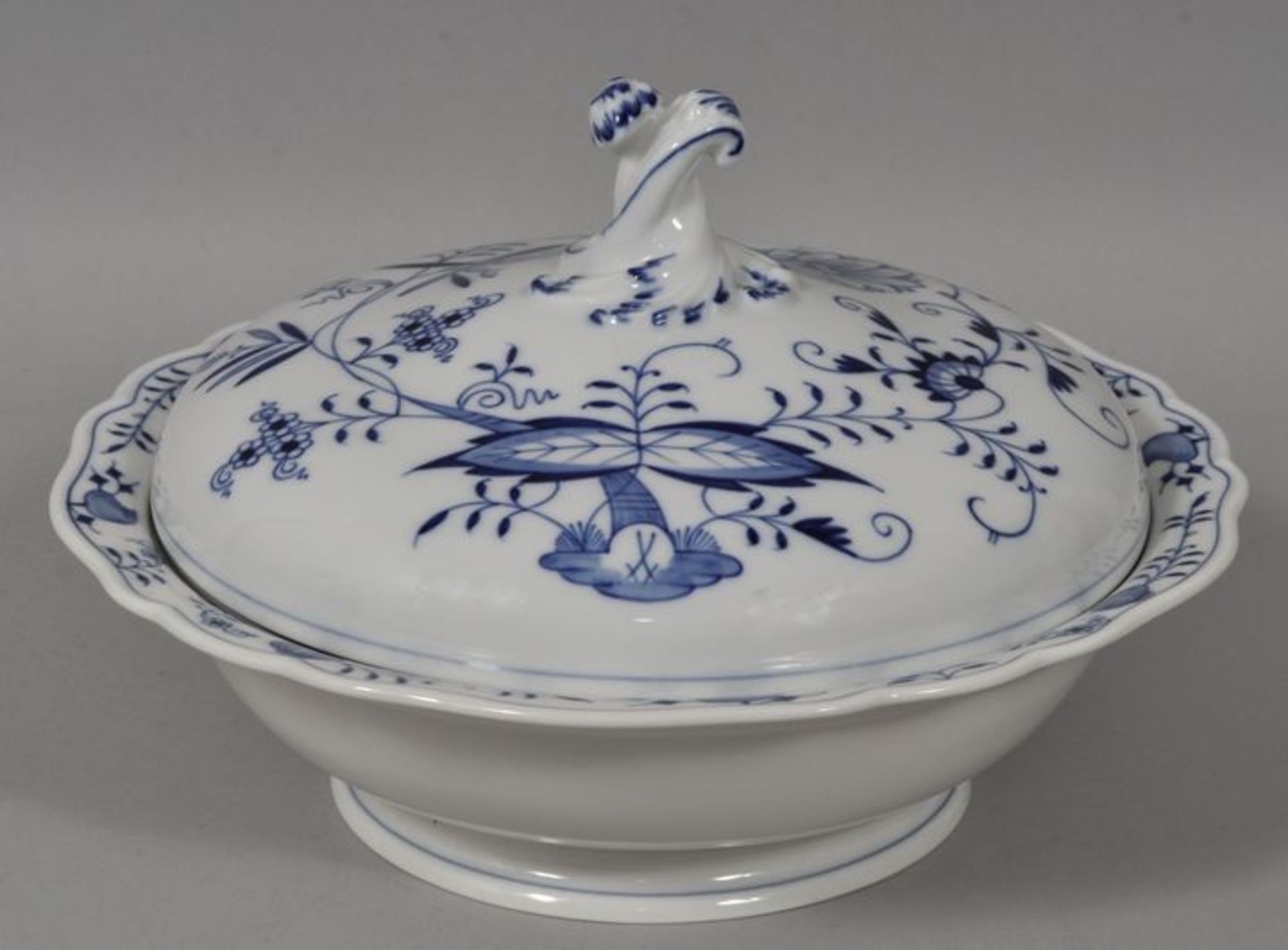 Deckelschüssel, Meissen, ZM / lidded bowl