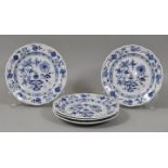 Teller, Meissen, ZM / five plates