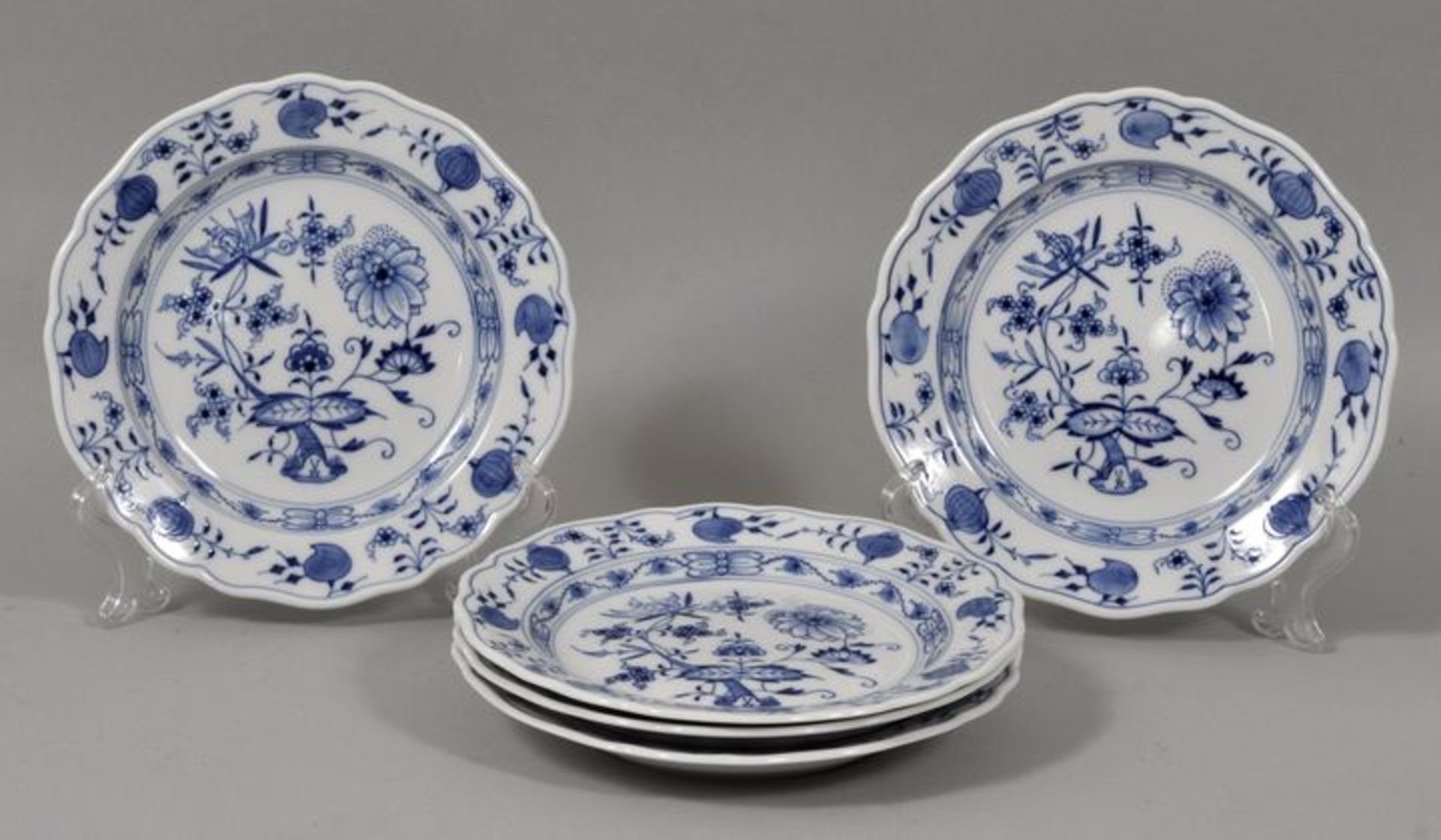 Teller, Meissen, ZM / five plates