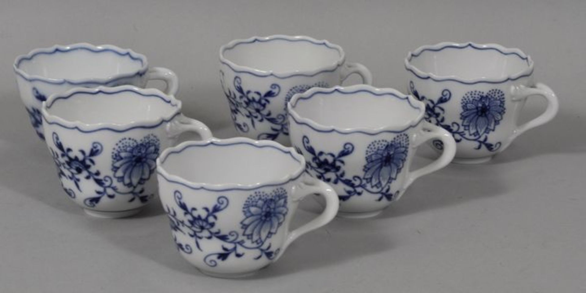 Mokkatassen, Meissen, ZM / moccha cups