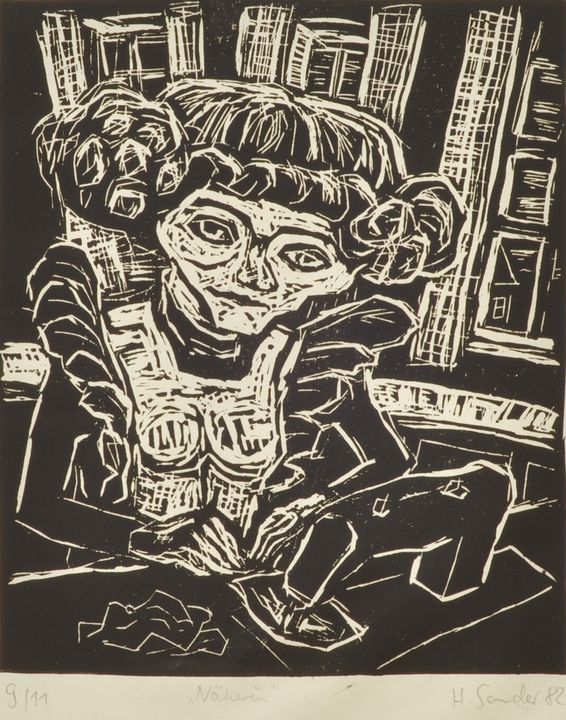 Helfried Sander, Holzschnitt / Helfried Sander, woodcut