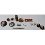 Konvolut Silberschmuck, 13 Teile / lot of silver items