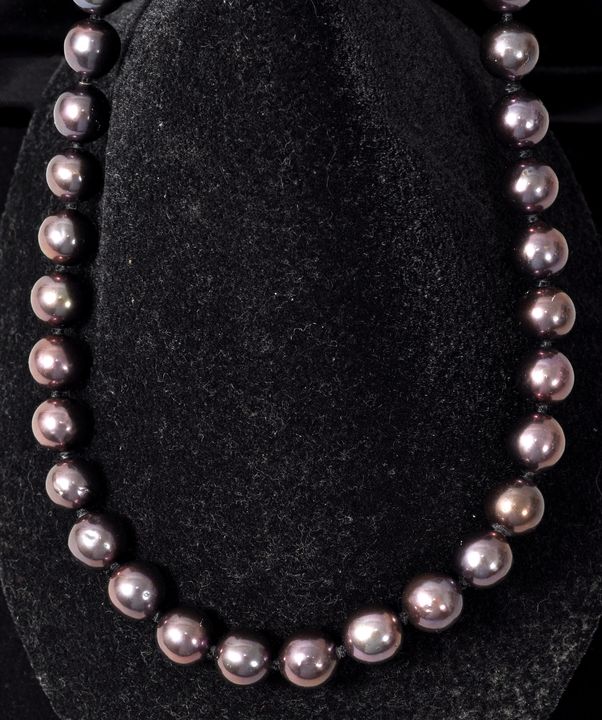 Tahiti-Zuchtperlen-Collier / Pearl necklace