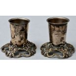 kl. Leuchter, Silber / candleholders