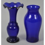 Vase und Hyazinthenglas / Vase