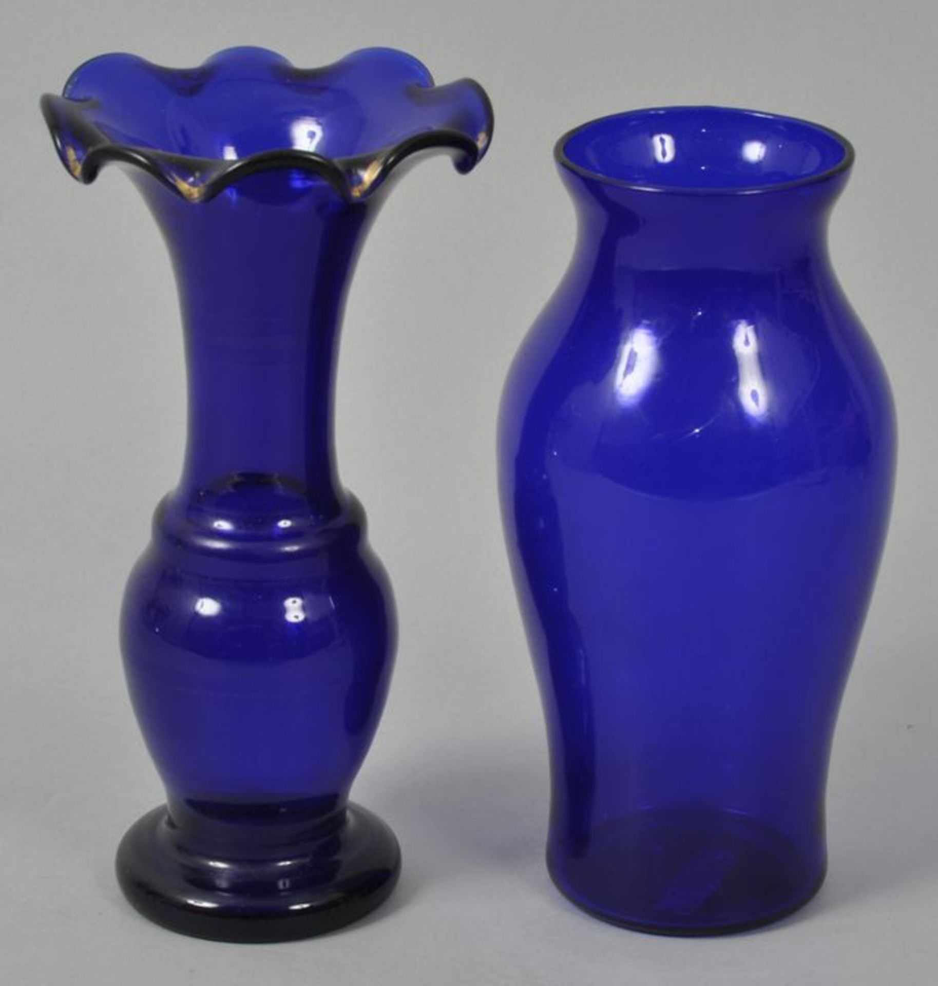 Vase und Hyazinthenglas / Vase