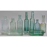 Konvolut von neun Flaschen / Set of nine bottles