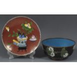 Schale mit Teller / bowl and plate