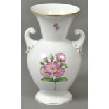 Vase bunte Blume Herend / Vase