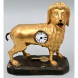 Figurenuhr Pudel / Figure clock