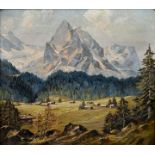 Alpenstück / Landscape painting