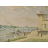 Muhrmann, Aquarell ''Pillnitz'' / Muhrmann, water colour