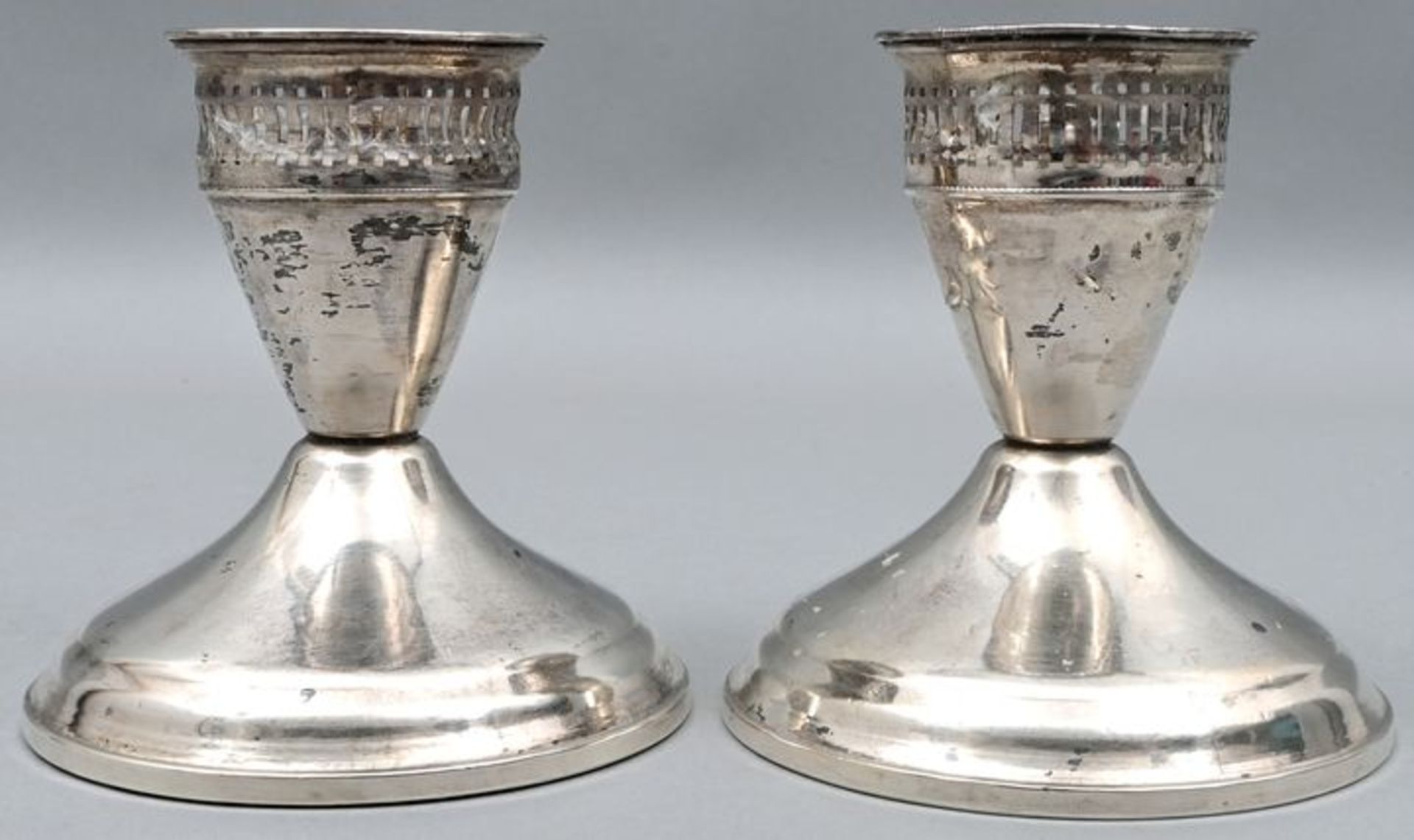 Paar Leuchter / pair of candlesticks