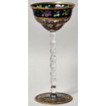 Stengelglas H. Pautsch/ art nouveau glass goblet