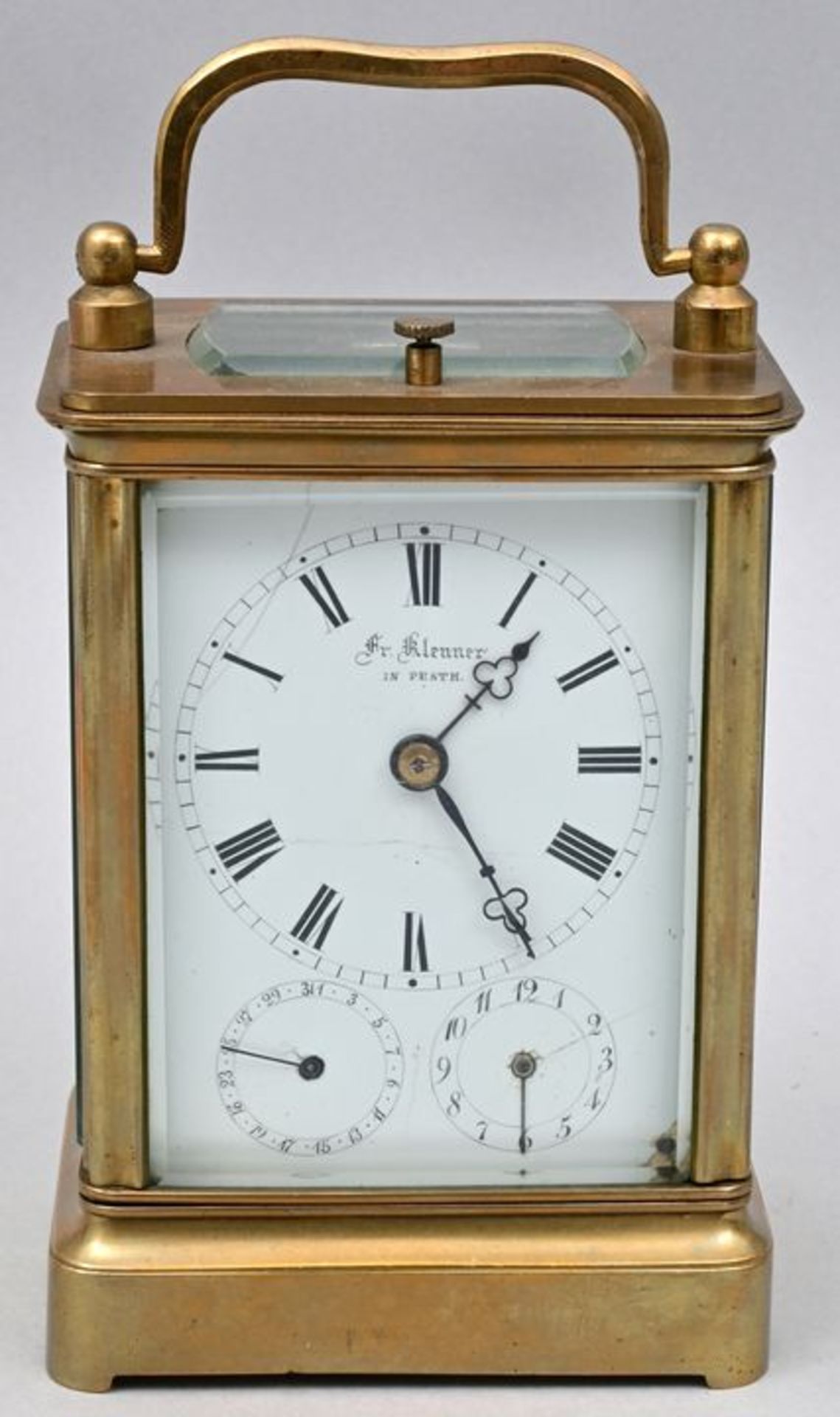 Reiseuhr Fr. Klenner Pesth. / Travel clock