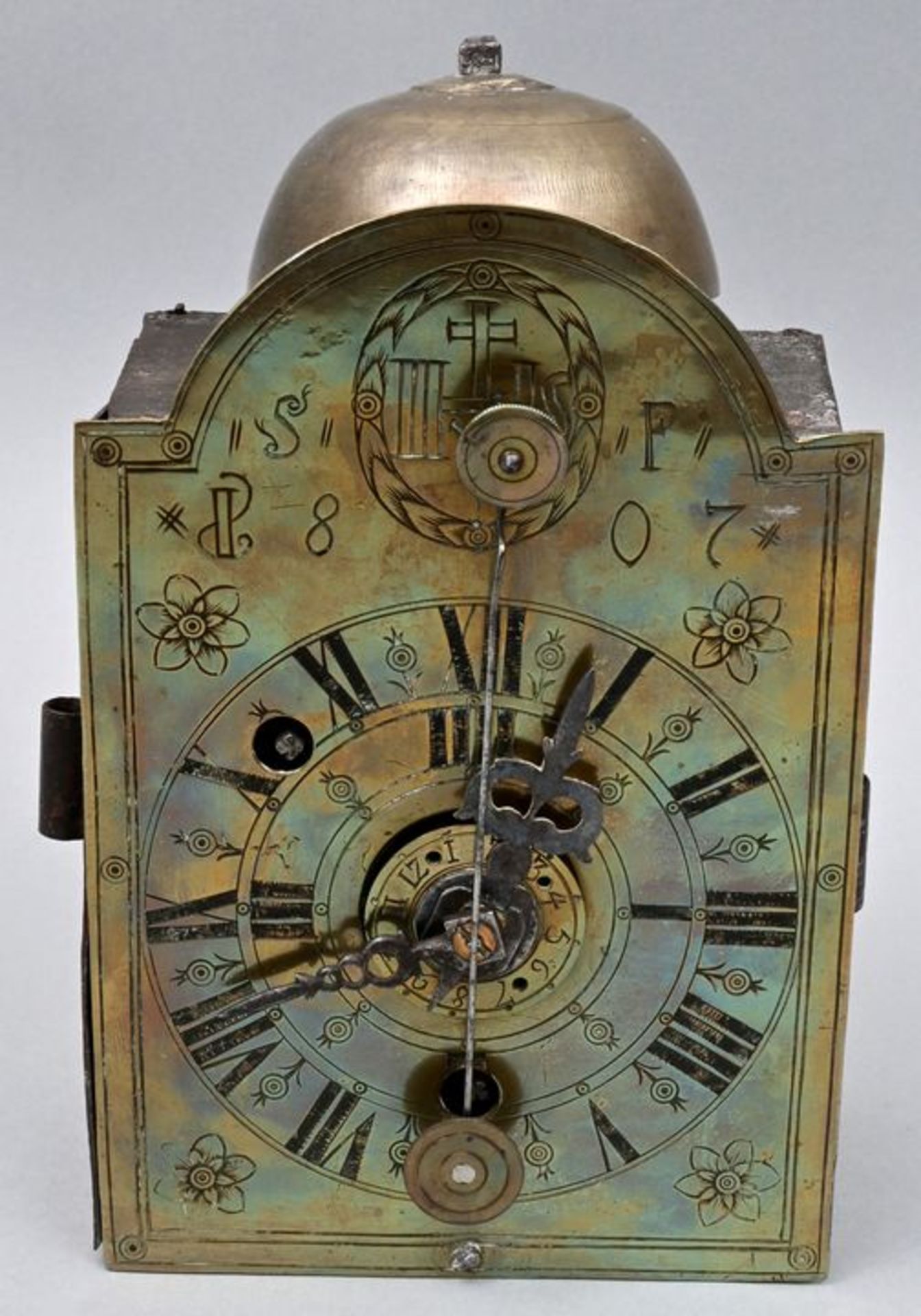 Eiserne Wanduhr/ iron wall clock