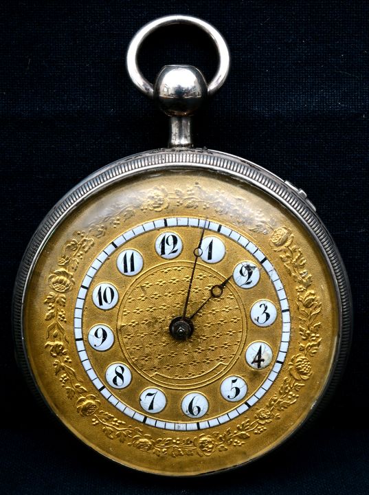 Spindeltaschenuhr / Verge clock