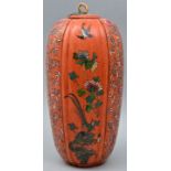 Deckelvase/ pumpkin vase