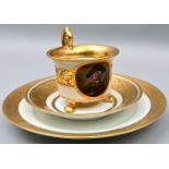 Tasse Friedrich II, Rosenthal / Cup with saucer and plate