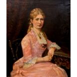 unbek. Gemälde ''Damenporträt'' / unknown, portrait of a lady