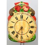 Lackschildwanduhr / wall clock