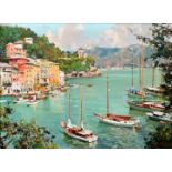 Neipperg, Hafen / Neipperg, painting, bay