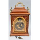 Stockuhr, A. Waber Buda/ bracket clock