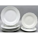 Sieben Teller, Meissen / Seven plates, Meissen