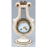 Stutzuhr, Harfenform / Mantel clock