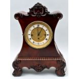 Stutzuhr, J. Straub, Wien/ mantel clock