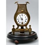Zappler mit Glasdom / small table clock