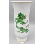 Vase, Meissen, grüner Drache/ porcelain vase