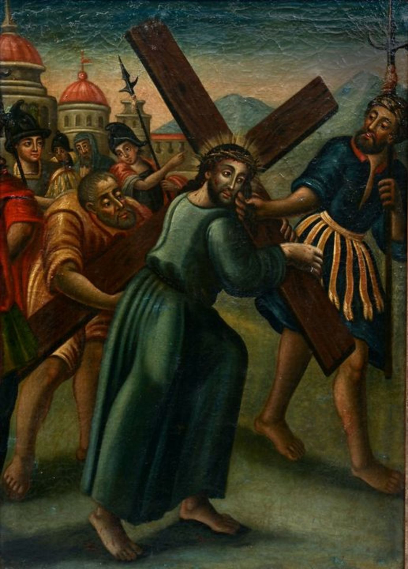 Unbekannt; Kreuztragung / unknown artist, Christ carrying the cross