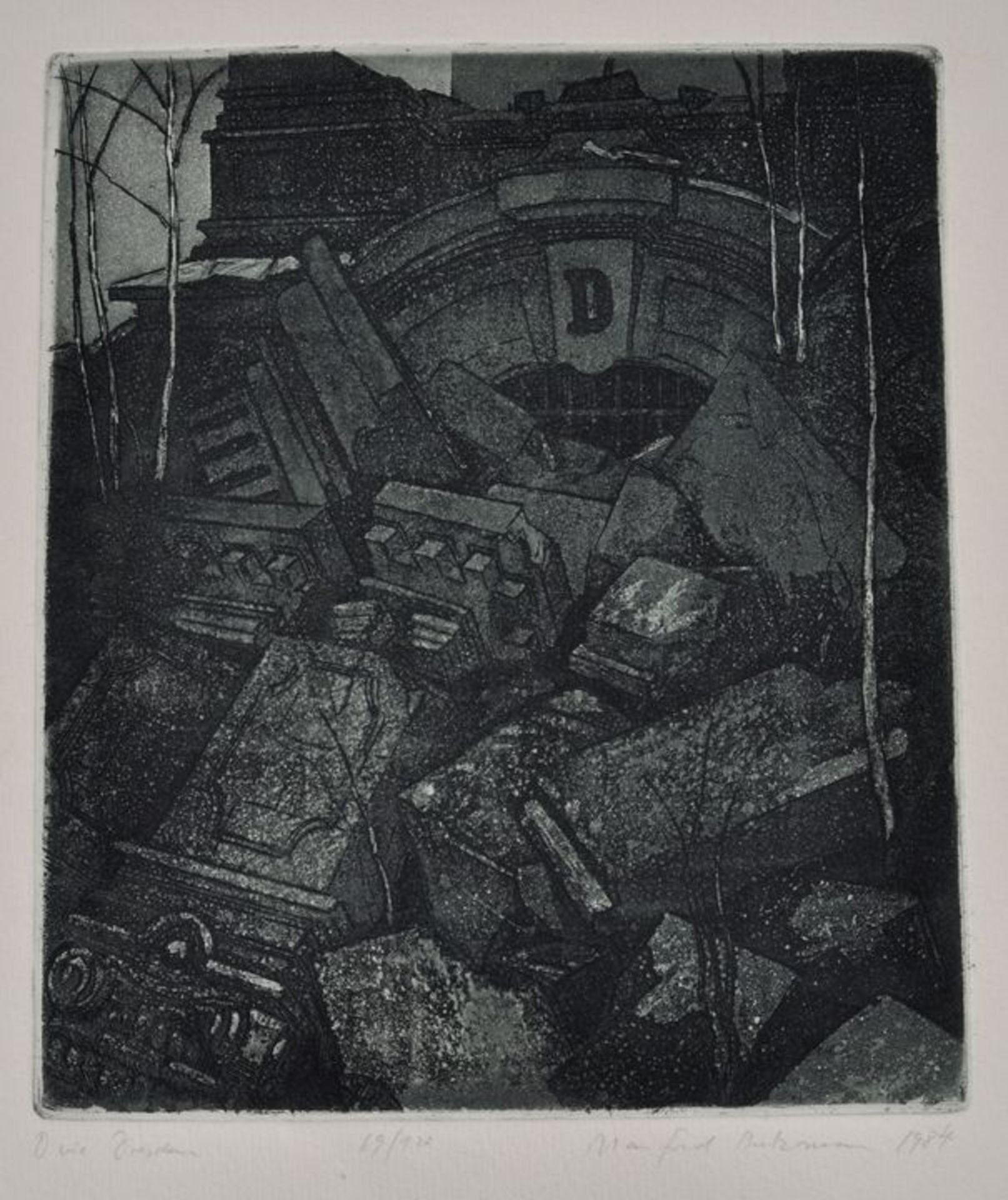 Butzmann, Radierung / Butzmann, Etching