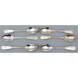 Sechs Kaffeelöffel, Silber / six spoons